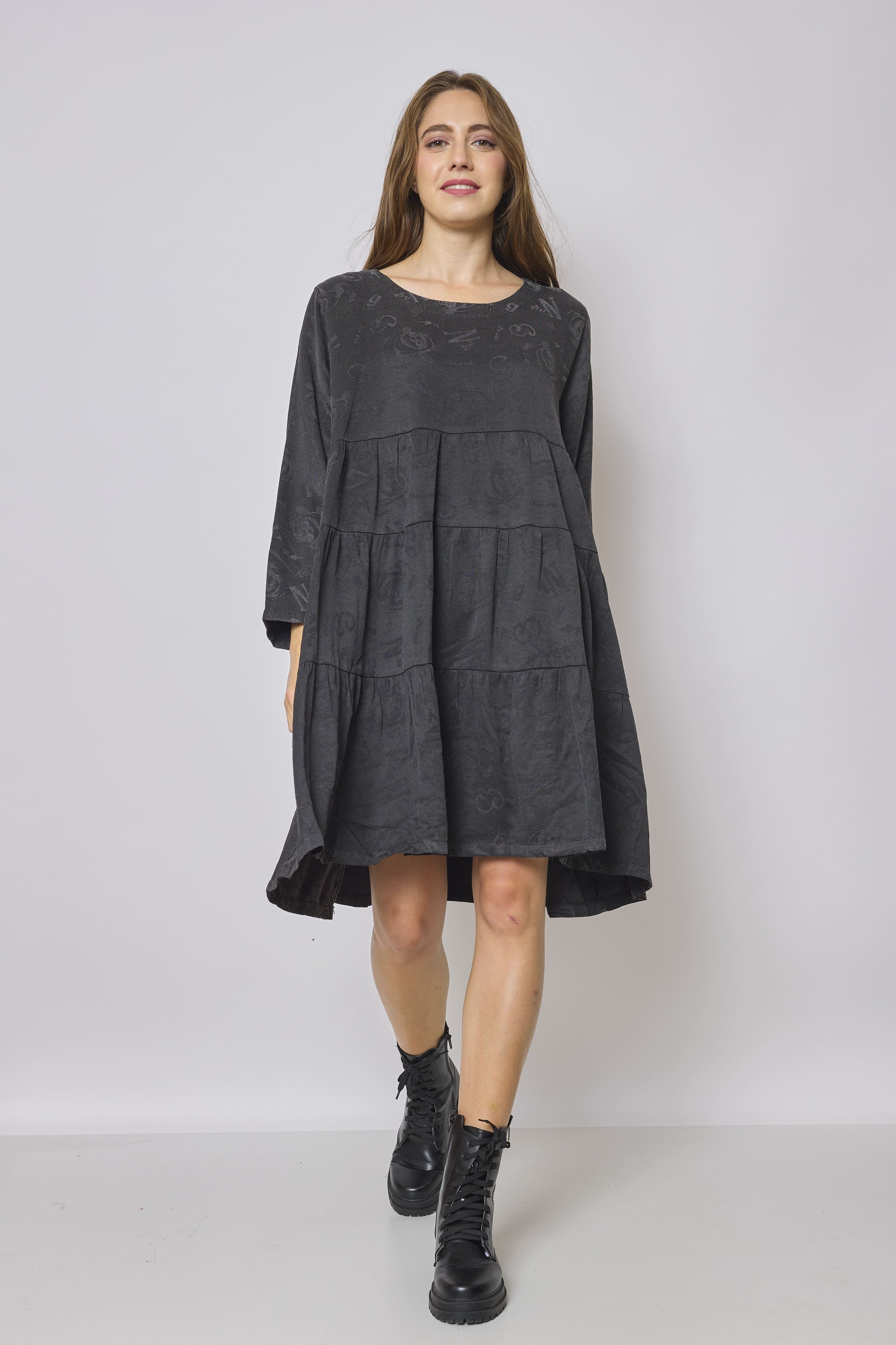 Short gray dress – Bella Blue