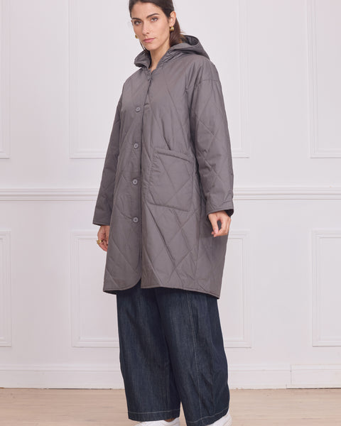 Manteau matelassé femme – 100% coton