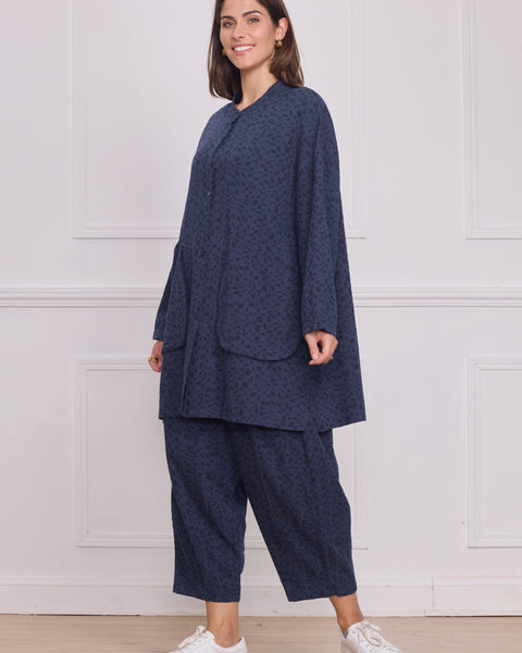 Chemise femme unie texturée