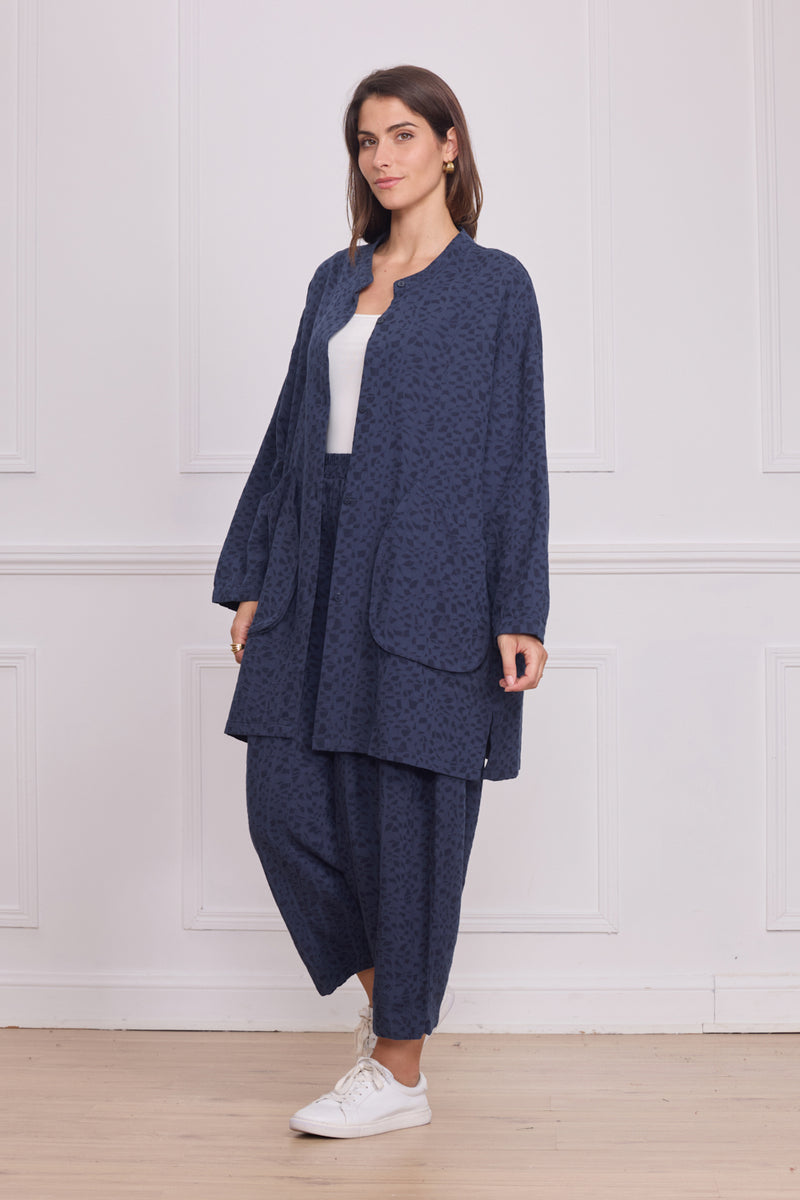 Chemise femme unie texturée