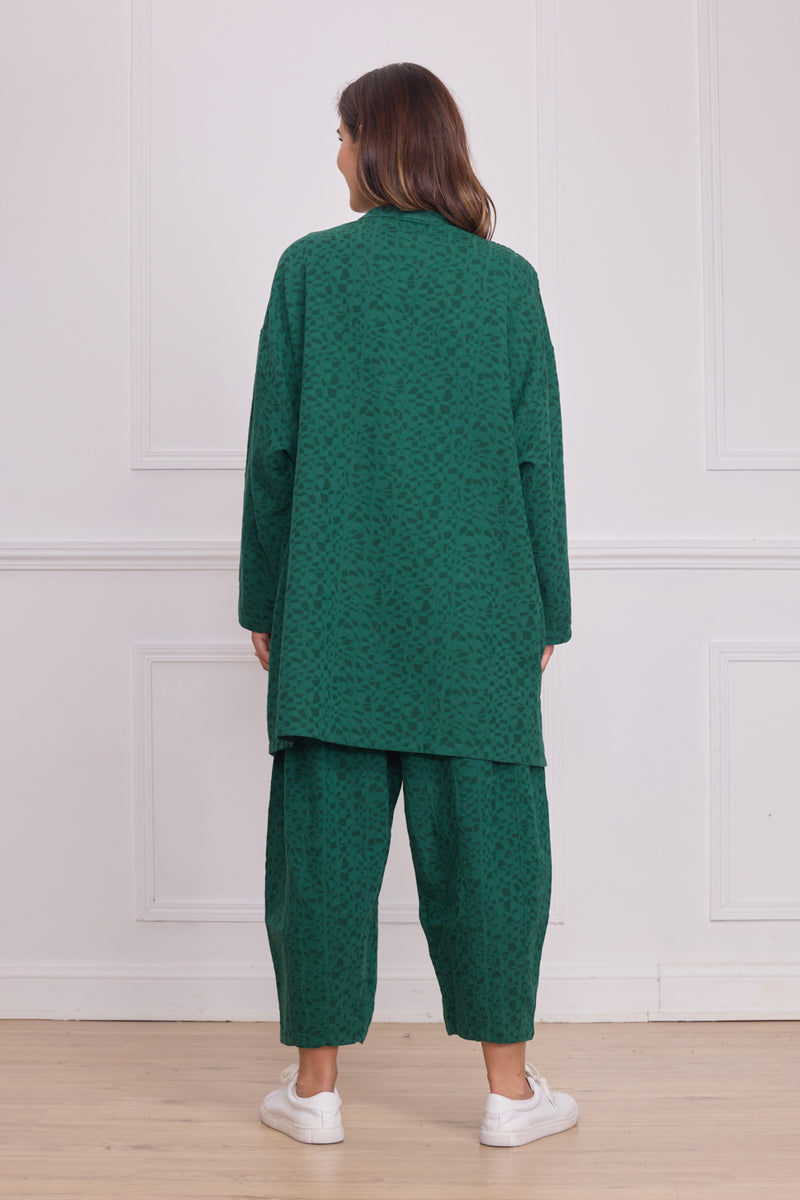 Chemise femme unie texturée