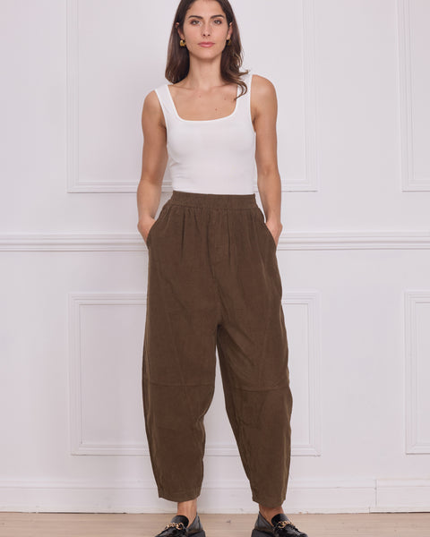 Pantalon femme décontracté – 100% coton
