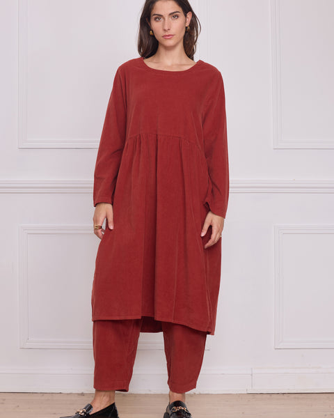 Robe longue femme – 100% coton