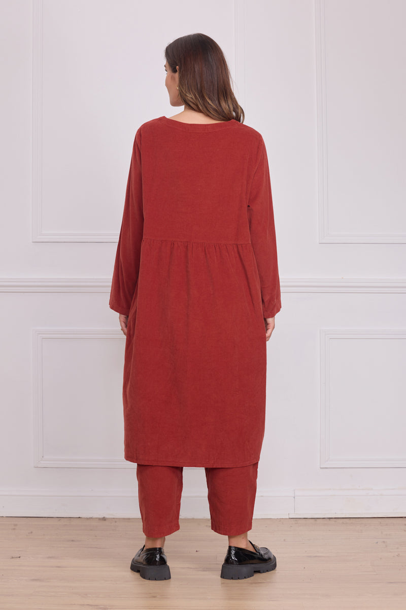 Robe longue femme – 100% coton