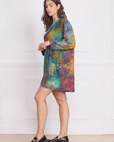 Tunique femme colorée – motifs multicouleur tendance