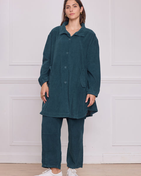 Chemise velours femme – 100% coton