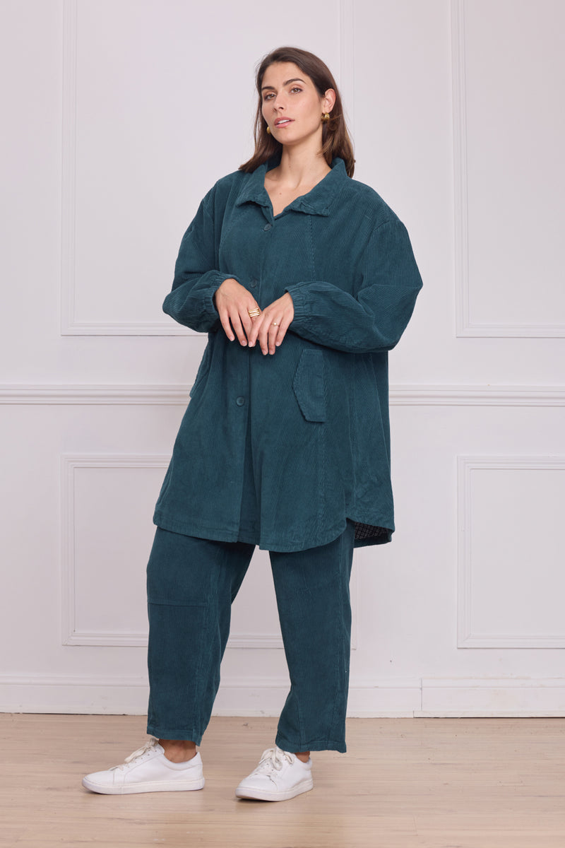 Chemise velours femme – 100% coton