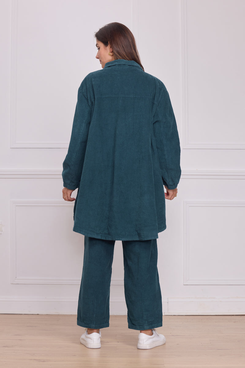 Chemise velours femme – 100% coton