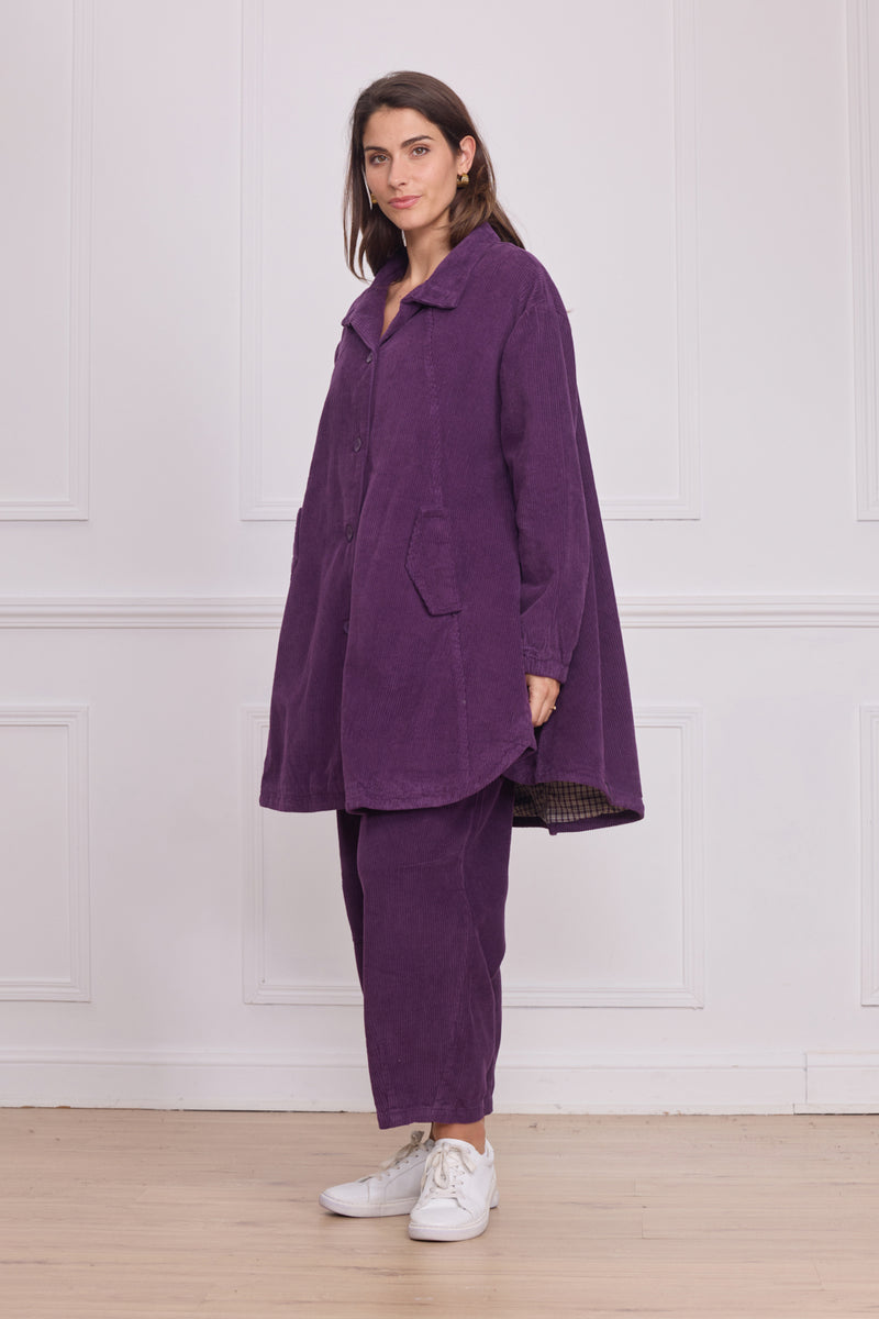 Chemise velours femme – 100% coton