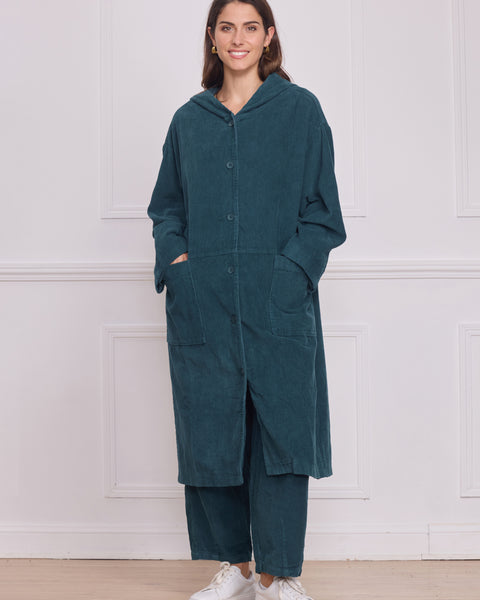 Manteau en velours femme – 100% coton chic