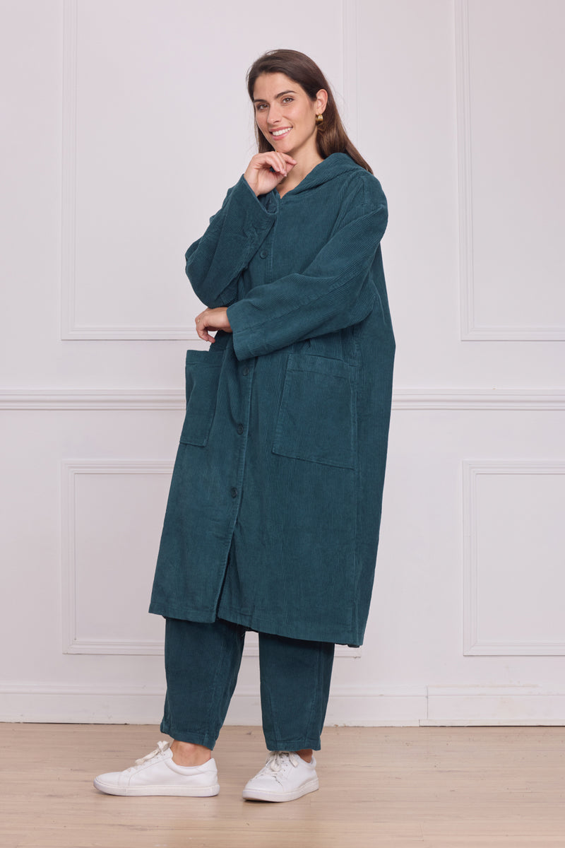 Manteau en velours femme – 100% coton chic