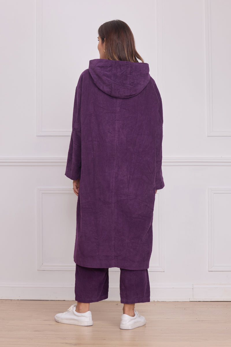 Manteau en velours femme – 100% coton chic