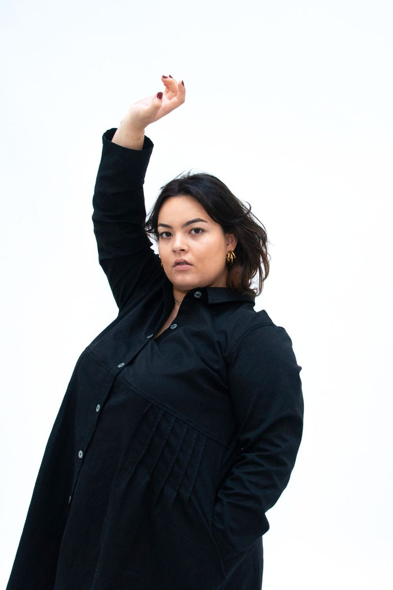 Chemise en coton et tencel