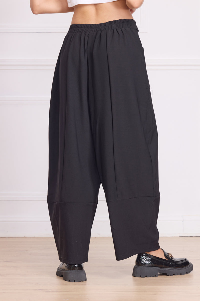 Pantalon noir large