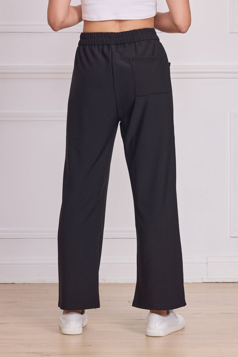Pantalon noir droit