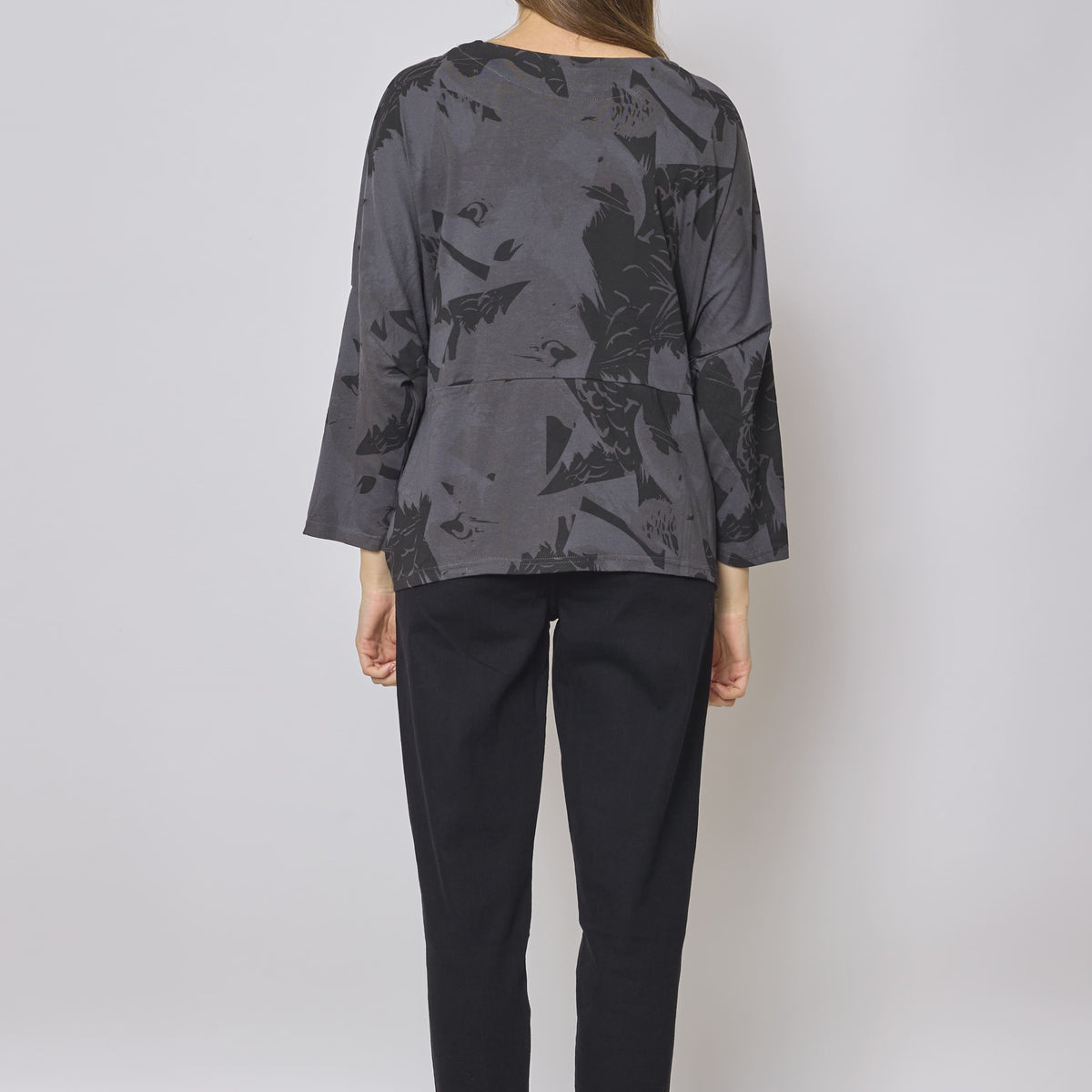 Blouse en coton à motifs aigle