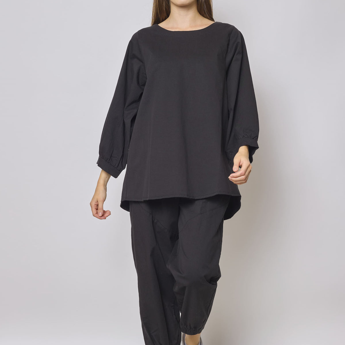 Blouse manche bouffante