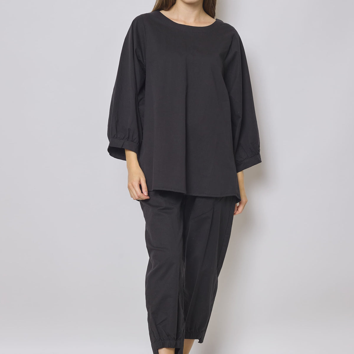 Blouse manche bouffante