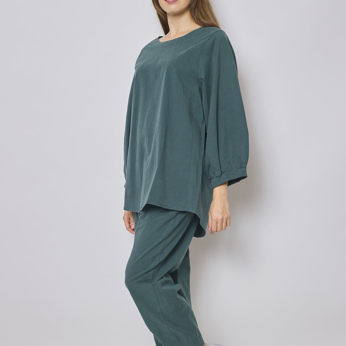 Blouse manche bouffante