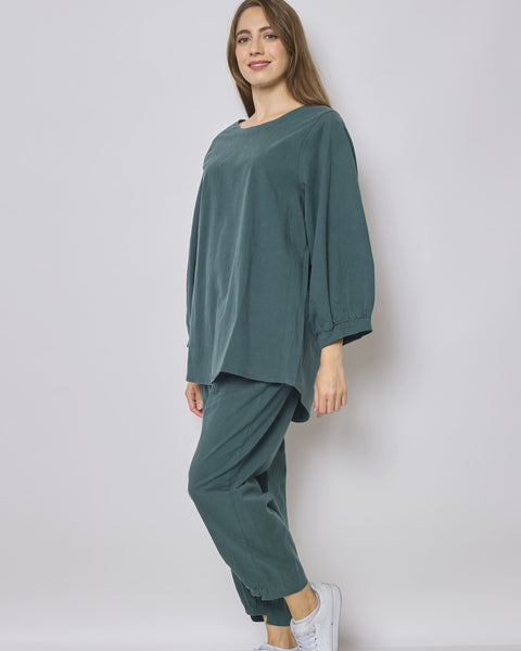 Blouse manche bouffante