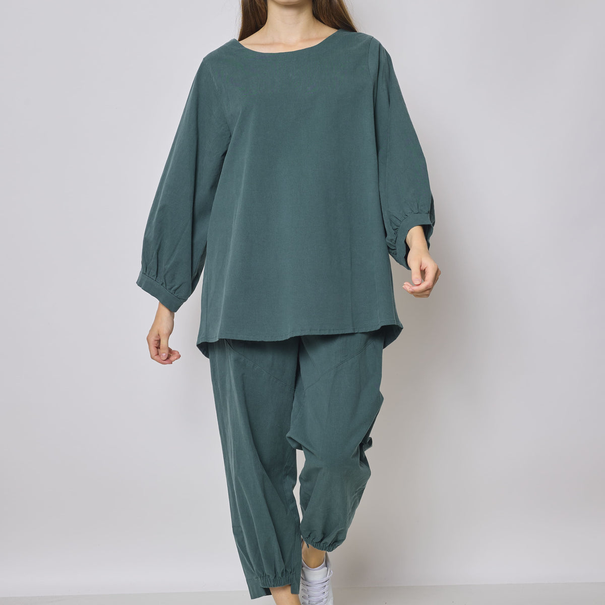 Blouse manche bouffante