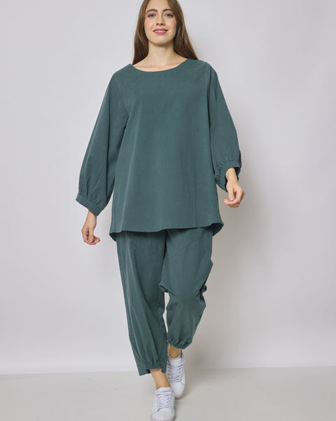 Blouse manche bouffante