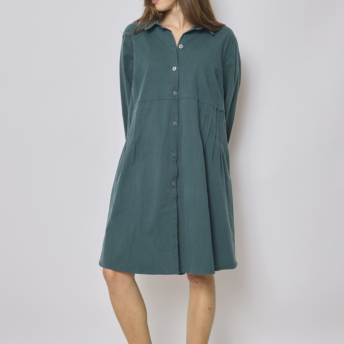 Chemise en coton et tencel