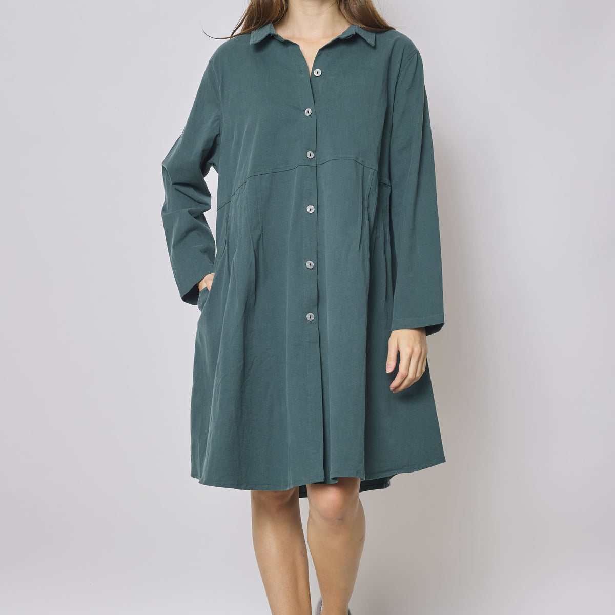 Chemise en coton et tencel