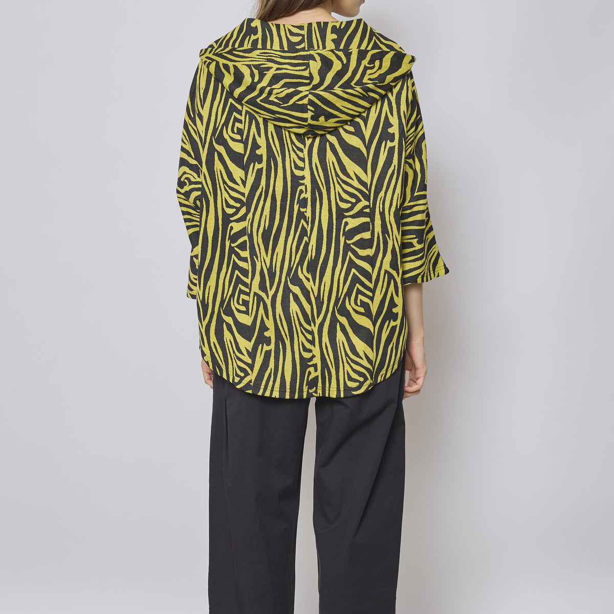 Blouson hiver zèbre