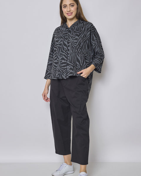 Blouson hiver zèbre