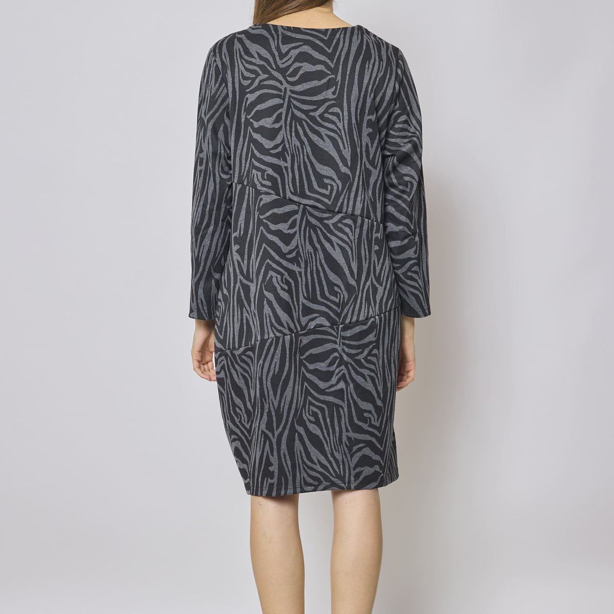 Robe mi longue zèbre