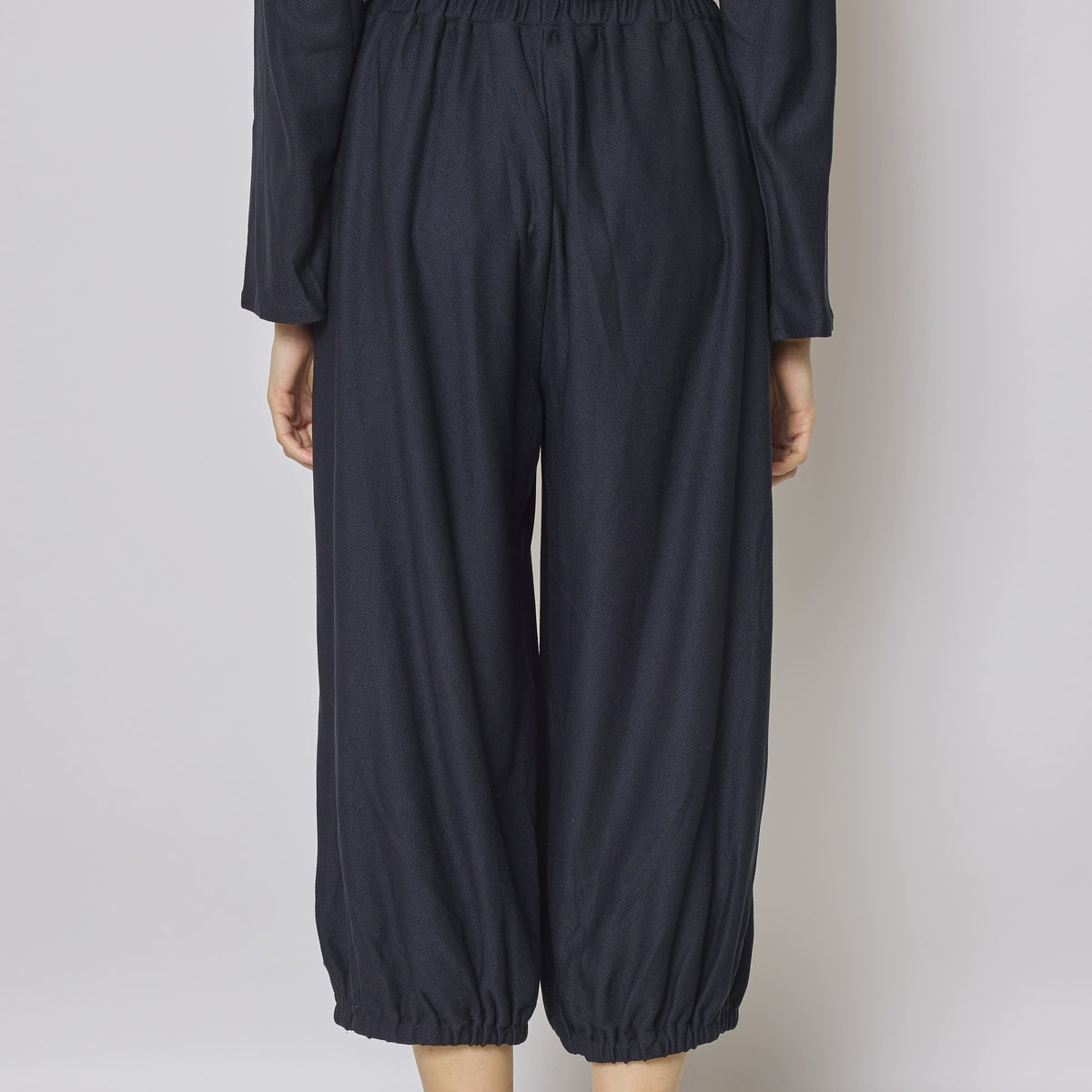 Pantalon large en coton