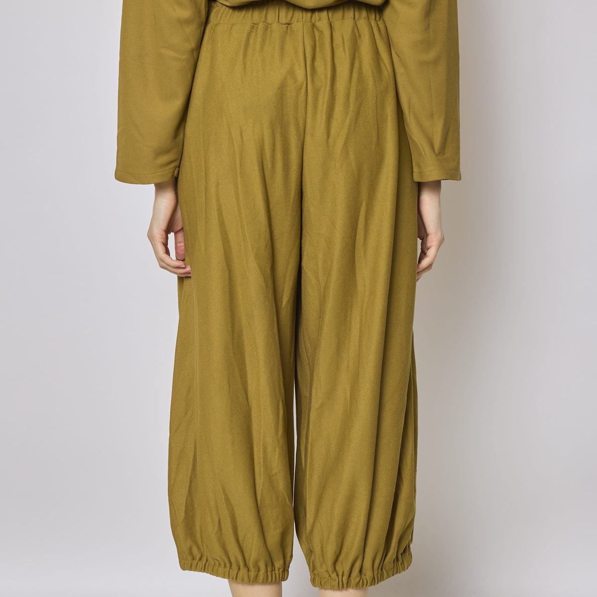 Pantalon large en coton