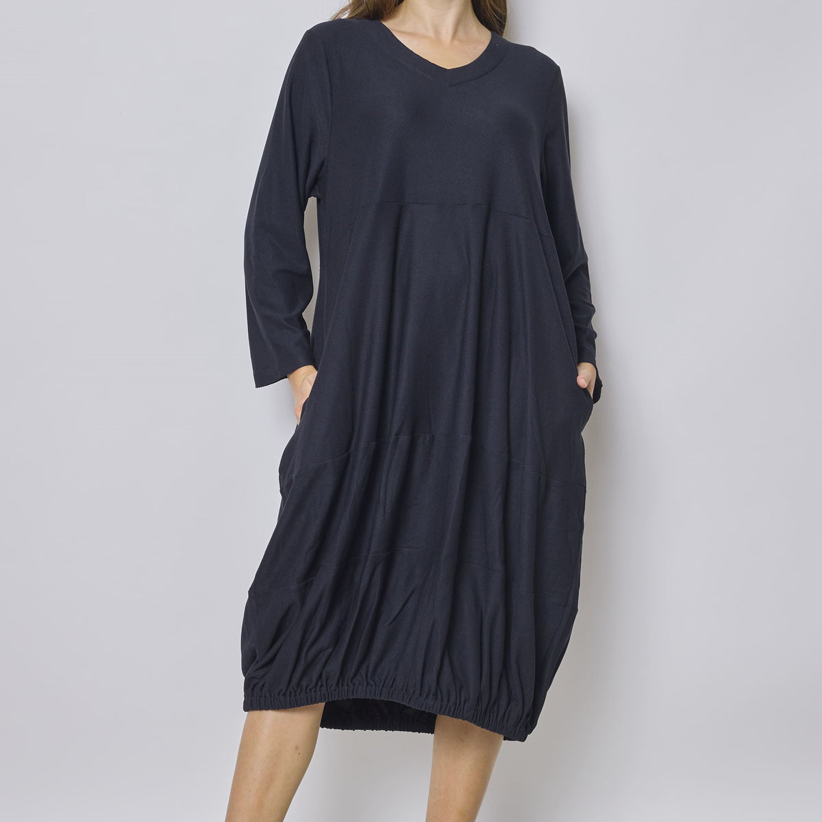 Robe ballon en coton