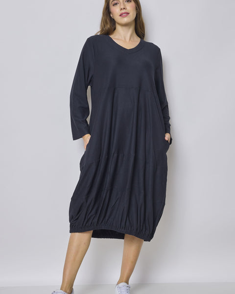 Robe ballon en coton