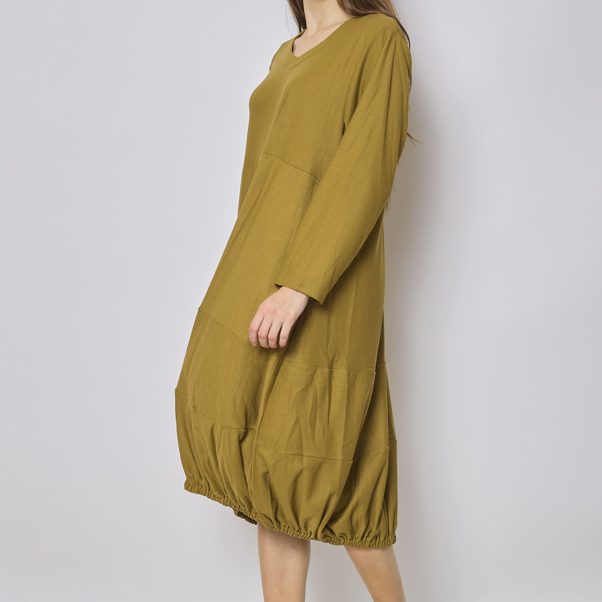 Robe ballon en coton