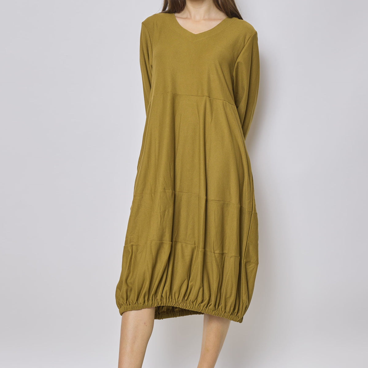 Robe ballon en coton