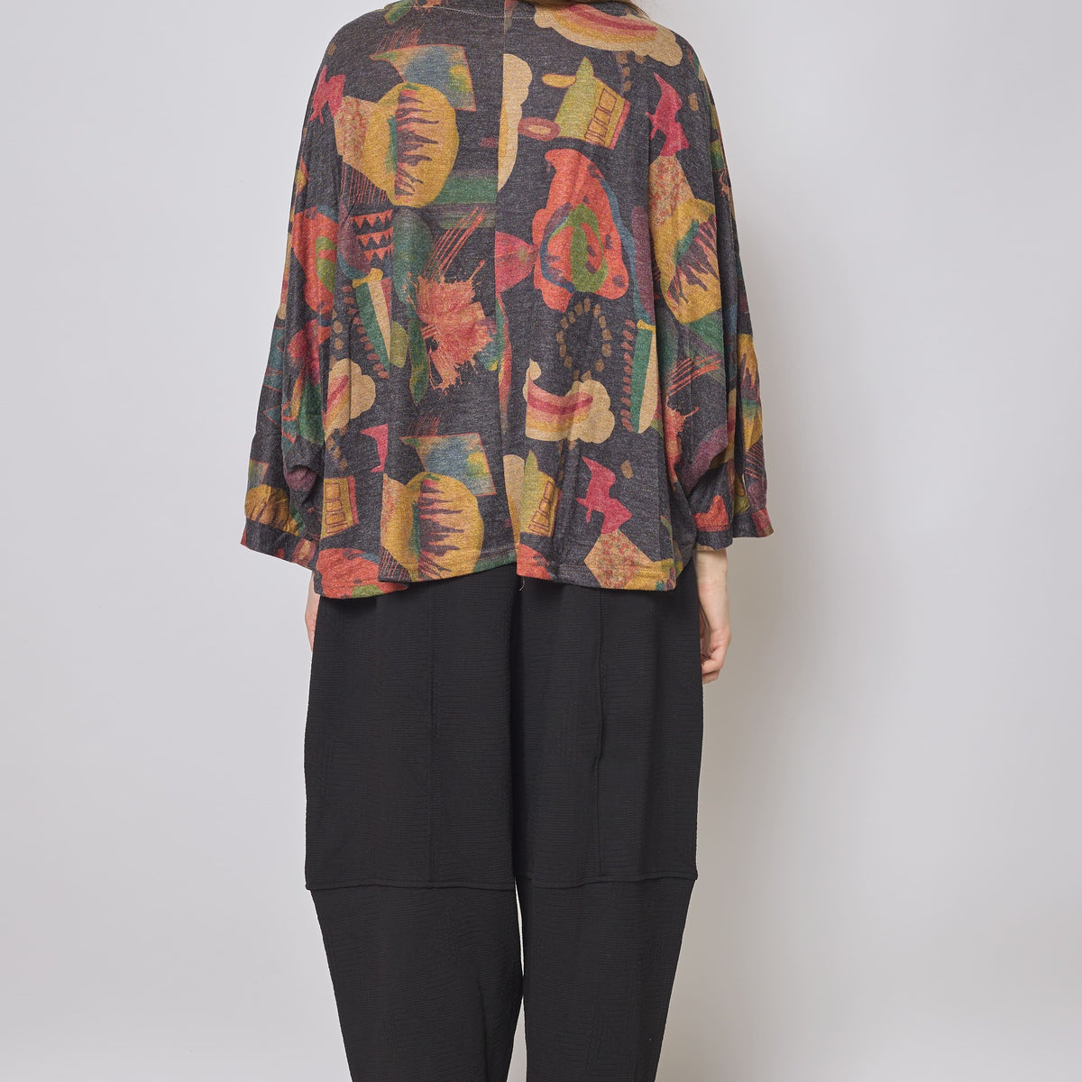 Pull hiver à motifs