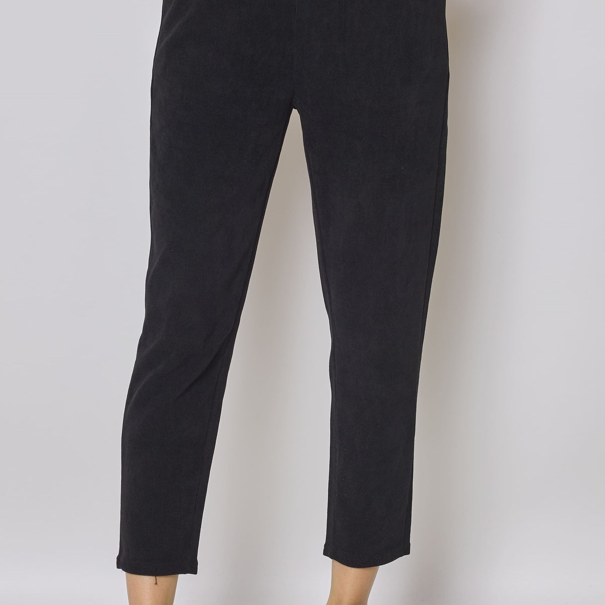 Jogging noir pantalon cigarette