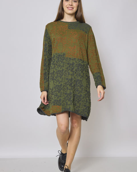 Robe pull verte