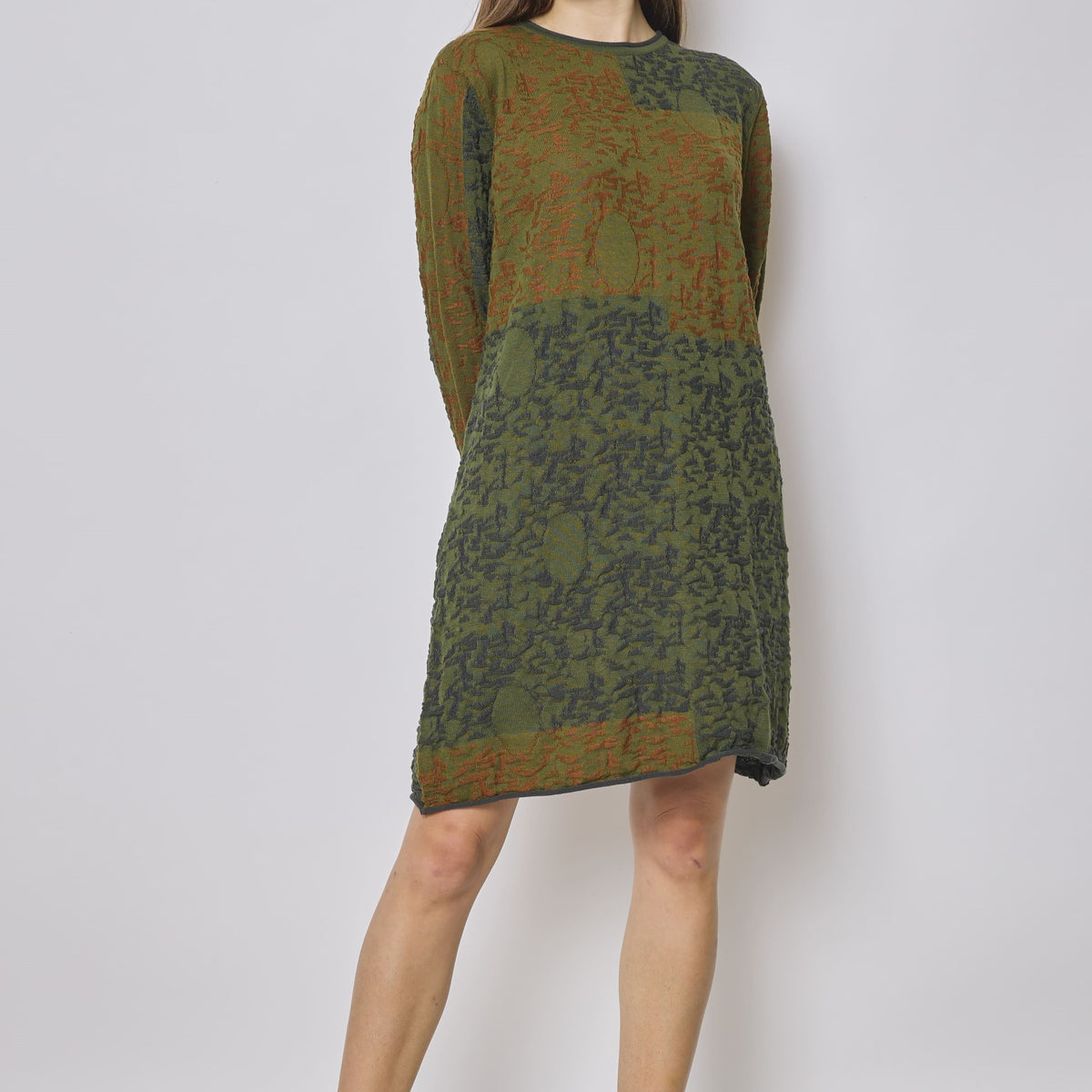 Robe pull verte