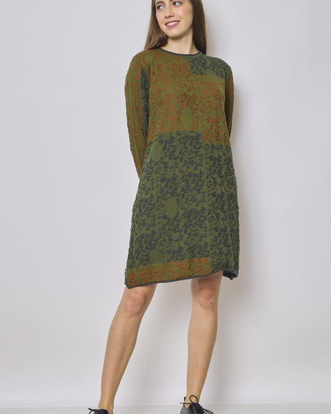 Robe pull verte
