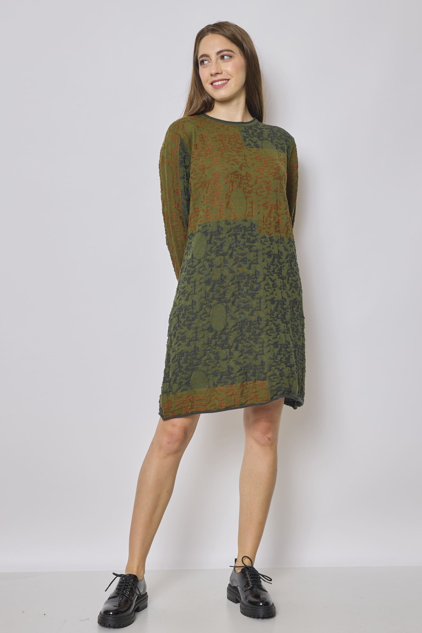 Robe pull verte