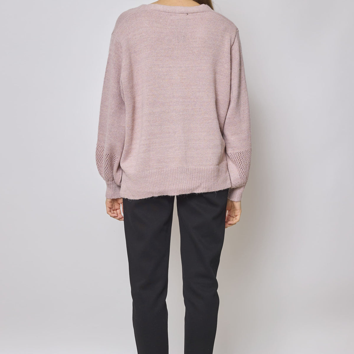 Gilet en laine et coton