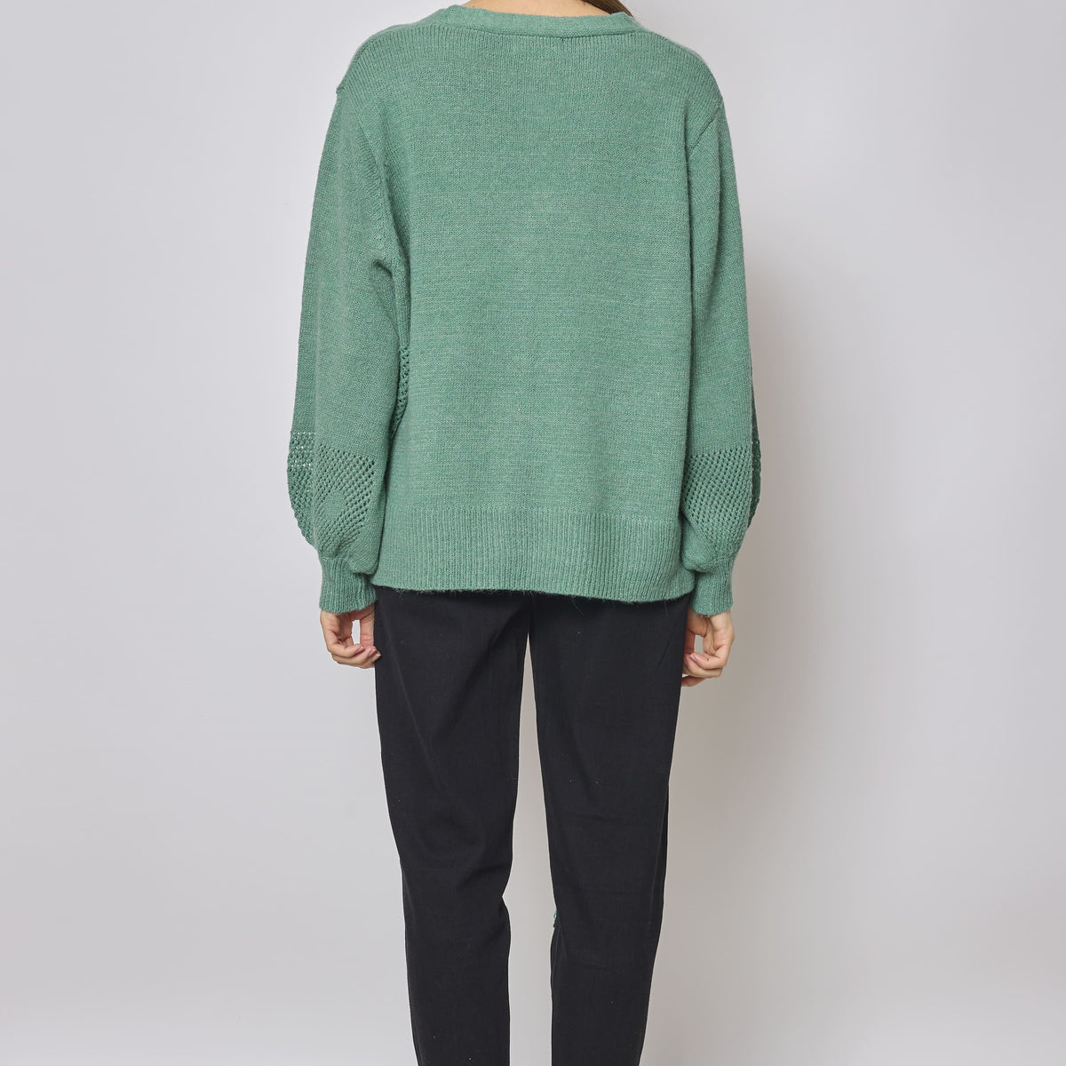 Gilet en laine et coton