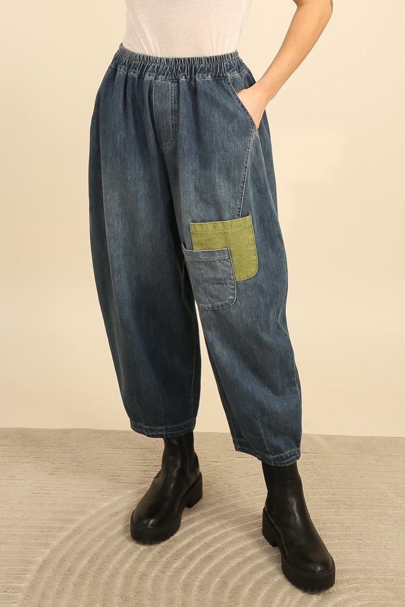 Pantalons Bleu