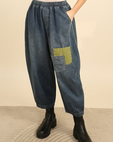 Pantalons Bleu