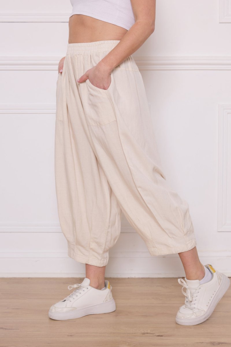 Pantalons Beige