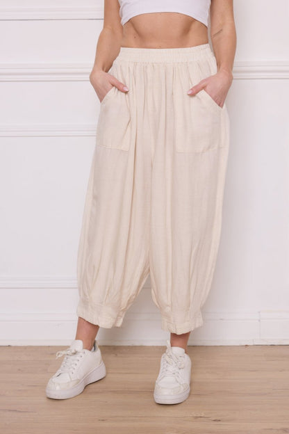 Pantalons Beige