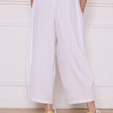 Pantalons Blanc